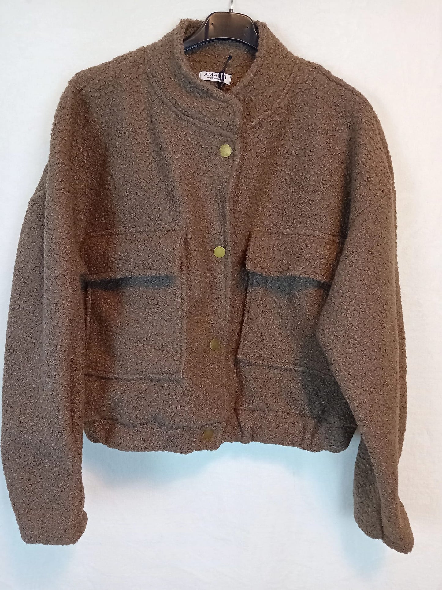 Teddyjacke- Braun