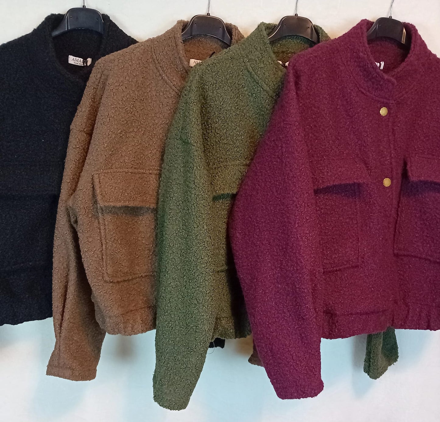 Teddyjacke- Braun