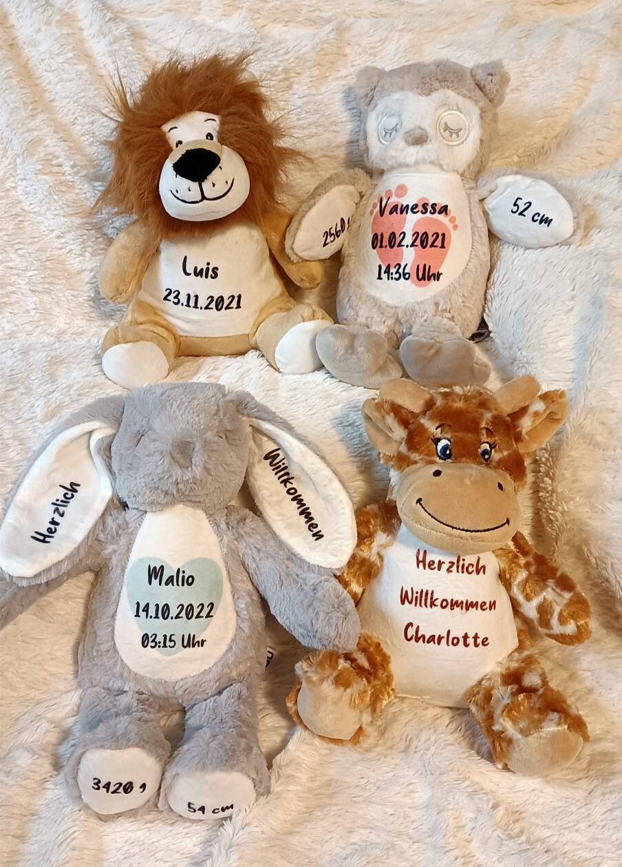 personalisiertes Kuscheltier